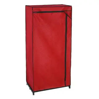 Шкаф для одежды 75×46×160 см, цвет красный