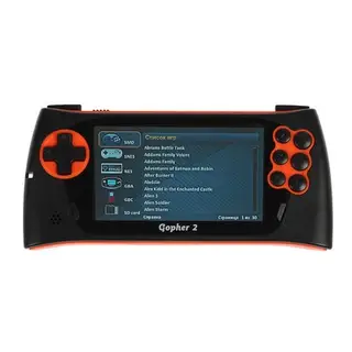 Игровая приставка Sega Genesis Gopher 2, LCD 4.3", 500 игр, оранжевая