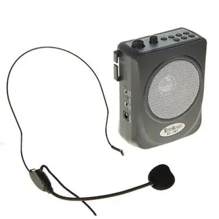 Мегафон поясной TerraSound М-181, 15 Вт, аккумулятор, USB/SD, AUX