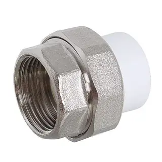 Муфта комбинированная RTP, разъемная (американка), d=20 мм x 3/4", внутренняя резьба