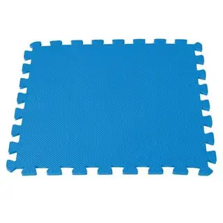 Подстилка-пазл для бассейна, модульная, 50×50×0.8 см, 8 деталей, 29081 INTEX