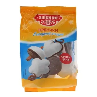 Пряники "Яшкино", в сахарной глазури, 350 г
