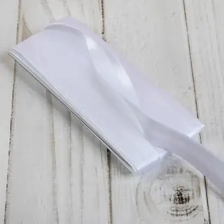 Косая бейка, 15 мм × 5,4 ± 1 м, цвет белый №001, GA-10P
