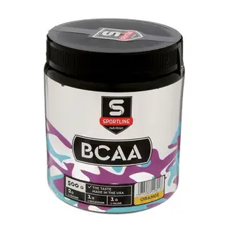 Аминокислоты SportLine BCAA, Апельсин, спортивное питание, 500 г