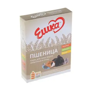 Корм «Ешка» для всех животных и птиц, пшеница, 500 г