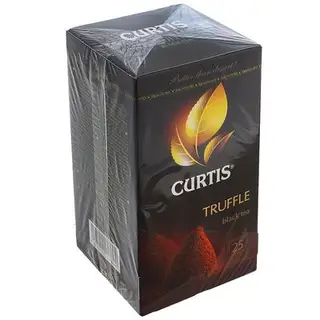 Чай черный Curtis Truffle, какао бобы и трюфель, 25 пакетиков*2 г