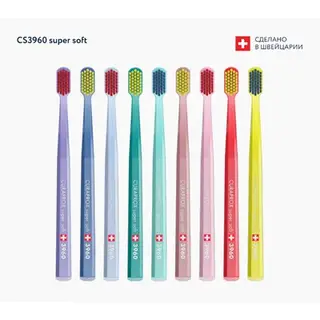 Зубная щетка Curaprox super soft, d 0,12 мм микс