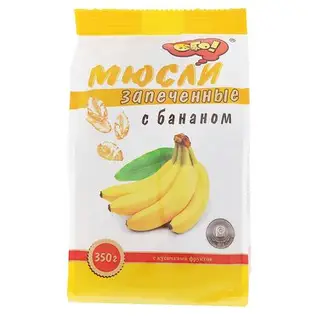 Мюсли "ОГО!", запеченные с бананом, 350 г
