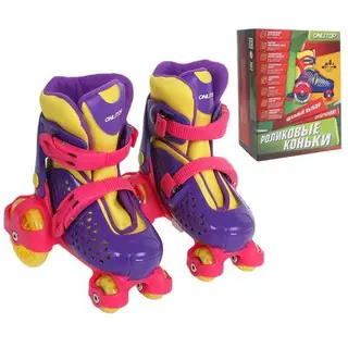Раздвижные роликовые коньки, ABEC-7, размер 30-33