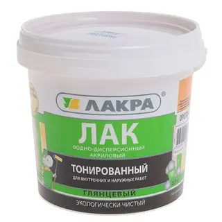 Лак ВДлакра тонированный Орегон 0,9кг