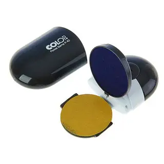 Оснастка автоматическая для печати d40мм Colop Pocket Stamp R40 карманная, черная