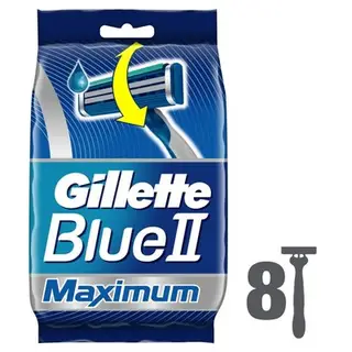Станок бритвенный одноразовый Gillette BlueII Max, 8 шт