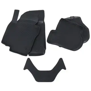 Комплект резиновых ковриков Volkswagen Golf VI 2008-2013 с высоким бортом