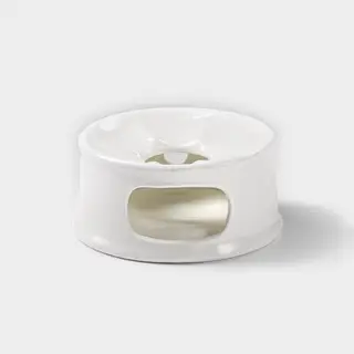 Подставка для подогрева Wilmax, d=13 см, фарфор, белая