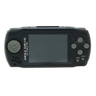 Игровая приставка MegaDrive Portable Ultimate, 3 картриджа, черная