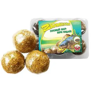 Прикормка "Zамануха Profi БК" лето Лещ, вес 700 г (набор 6 шт.)
