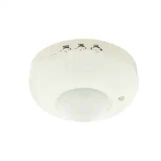 Датчик движения LLT ДД-020B-W, инфракрасный, 800 Вт, 6 м, IP33, белый