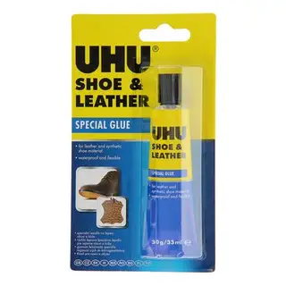Клей специальный UHU schuh&leder для кожи и обуви 30 г, блистер