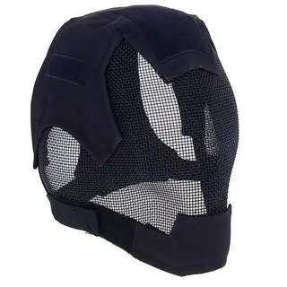 Маска для страйкбола KINGRIN V6 strike steel ultimate edition mask (Black) MA-19-BK