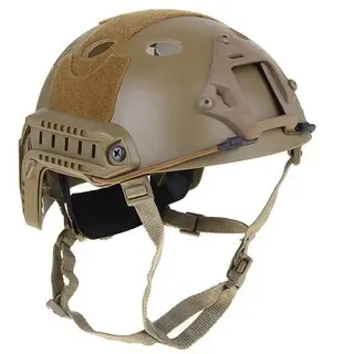 Шлем для страйкбола KINGRIN FAST helmet PJ version (Tan) HL-06-PJ-T