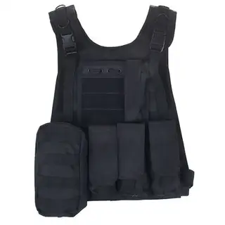 Жилет разгрузочный KINGRIN Tactical vest (Black) VE-12-BK