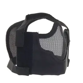 Маска для страйкбола KINGRIN V8 strike steel half face mask (Black) MA-65-BK