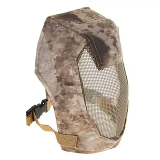 Маска для страйкбола KINGRIN Face steel "Striker" Gen3 metal mesh full face mask () MA-12-AT