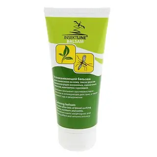 Бальзам-крем для нанесения на кожу после укусов кровососущих насекомых Insektline Balsam, тюбик, 100 мл