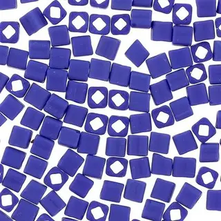 Бисер Япония "ТОНО" Cube №2, 3 мм, 5гр (0048F яр.синий/матовый)