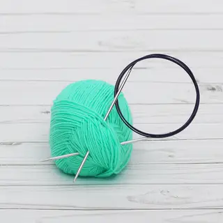 Спицы для вязания, круговые, d=3мм, 120см