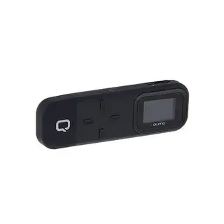 MP3 плеер Qumo Simple Black, 4 Гб, дисплей 1.2", USB 2.0, card slot, черный