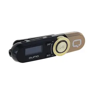 MP3 плеер Qumo Magnitola Gold, 4 Гб, дисплей 1.1", USB 2.0, цвет золото