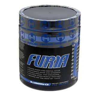 Предтренировочный комплекс Hardlabz Furia ежевичный лёд 252г