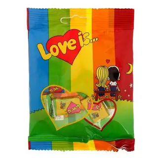 Жевательная резинка Love is, Микс в пакете, 29,4г