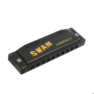Губная гармоника Swan SW1020-3 (NH13-417C), чёрная