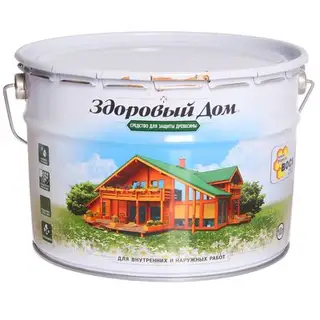 Средство для защиты древесины, орех, 10 л