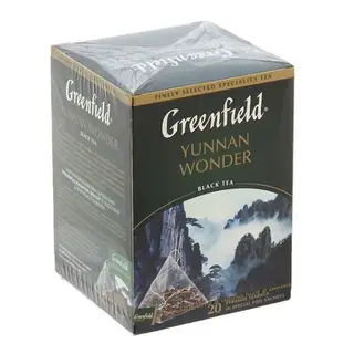 Чай черный Greenfield, Yunnan Wonder, 20 пакетиков*2 г