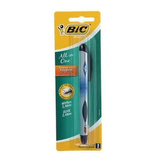 Ручка перьевая BIC All in One, синие чернила, узел из нержавеюще стали, блистер