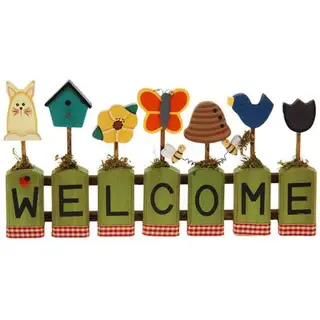 Декор дачный "Welcome" 40*1.5*20 см