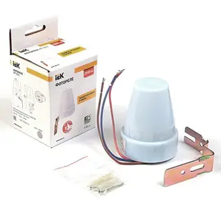 Фотореле IEK ФР 601, IP44, 2200 Вт