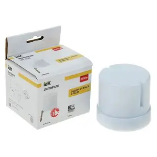 Фотореле IEK ФР 602, IP44, 2500 Вт