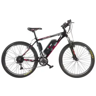 Электровелосипед Eltreco Impulse ЕМ 250W, цвет: черный/красный