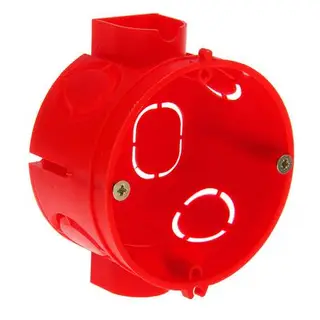 Коробка установочная HEGEL КУ1101, 68x45 мм, для полых стен
