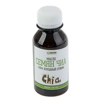 Масло семян чиа омолаживающее, 100 мл, "Бизорюк"