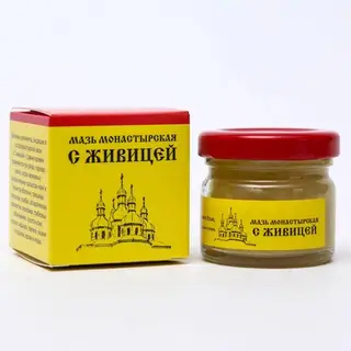 Мазь ранозаживляющая «Монастырская. С живицей», 25 мл, "Бизорюк"