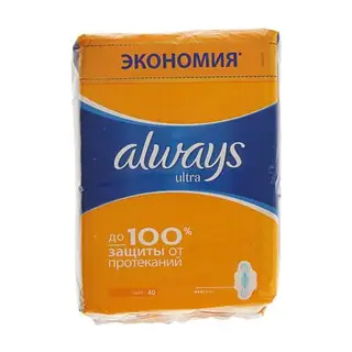 Прокладки «Always» Ultra Light Quatro, 40 шт