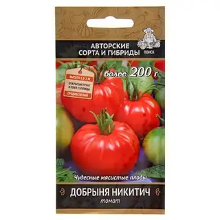 Семена Томат "Добрыня Никитич", среднеспелый, 0,1 г