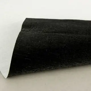 Бумага гофрированная, 809 "Чёрный, металл", 0,5 х 2,5 м
