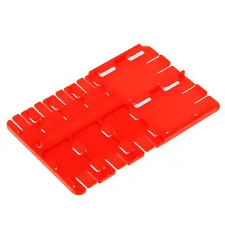 Держатель для карт памяти и SIM карт SD-SIM Holder, для 2*SD, 3*SIM карт, 4*microSD, красная 13965