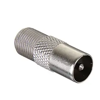 Переходник гнездо F - штекер TV, SQ1809-0006